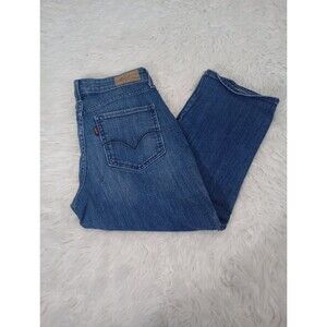 Levi's Womens Jeans Size 6 Capri Demi Curve Mid Rise